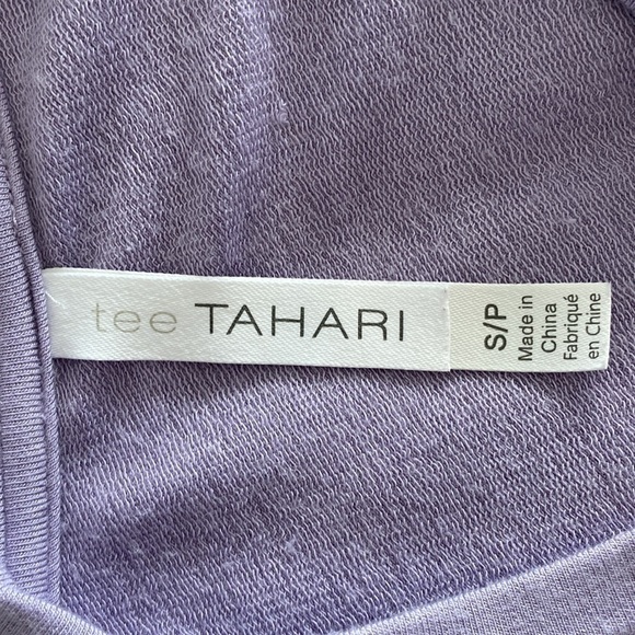 NEW Tahari lilac tee rolled sleeves scoop neck Softest cozy material Small
C - Picture 5 of 8